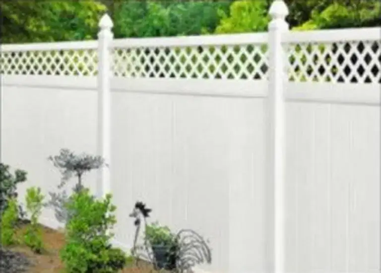 Vinyl Privacy Fence Lattice